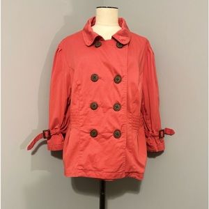 American Rag melon color Cie jacket size 1X